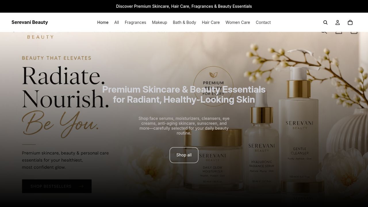 Serevani Beauty | Premium Skincare, Beauty & Personal Care Products