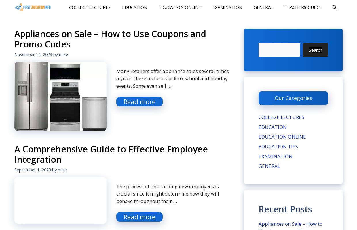 First Education Info - International Education