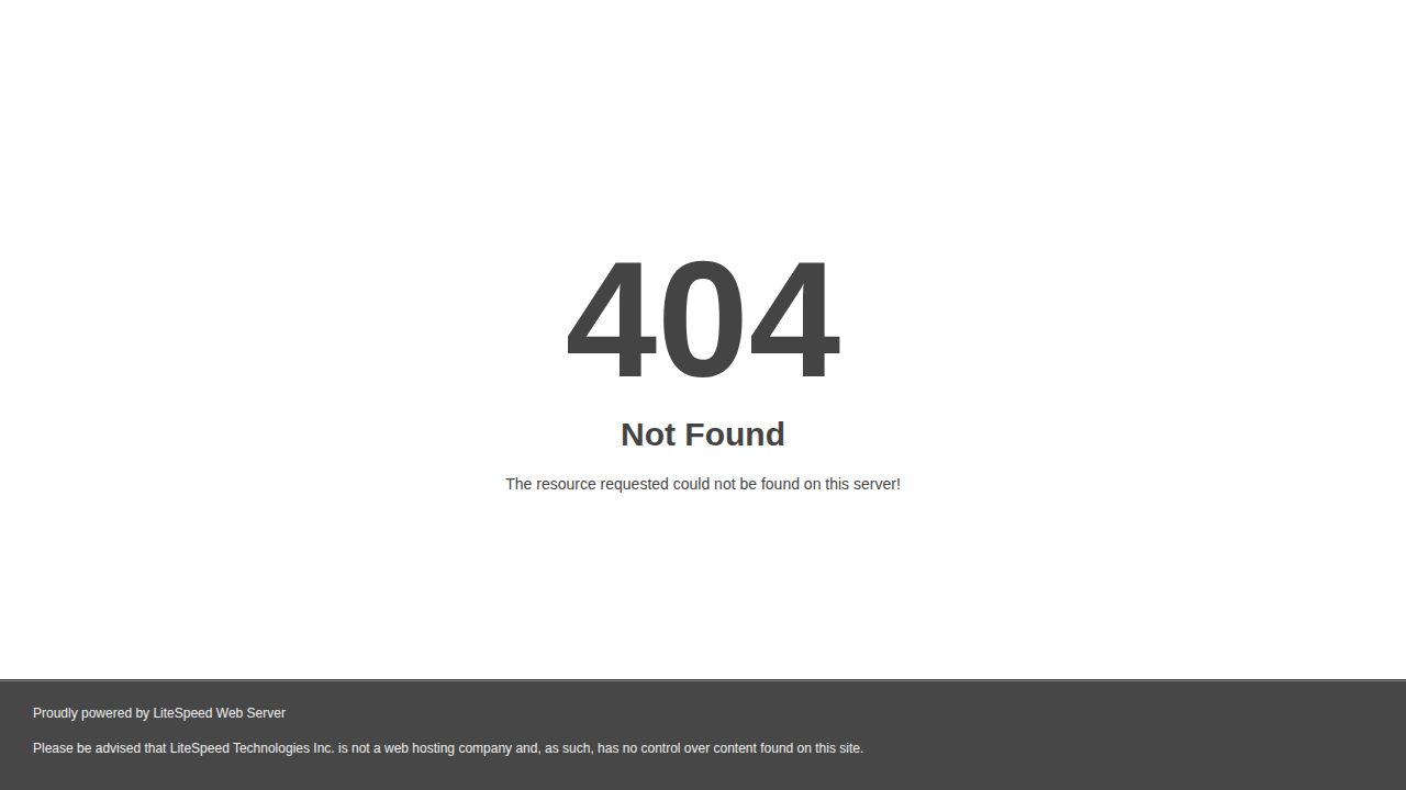 404 Not Found