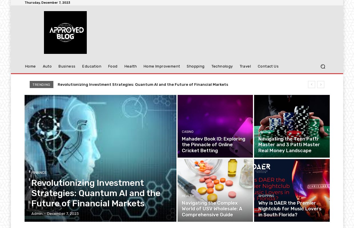 Approved Blog - Unleashing Insights, Ideas, and Inspiration