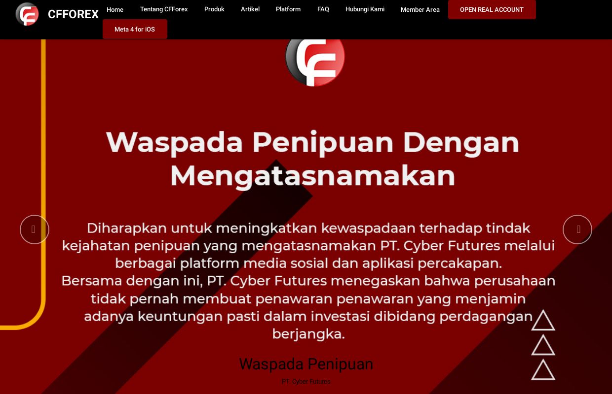 Home | Broker Online Terbaik | Cyber Futures