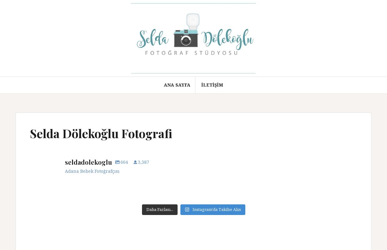 Selda Dölekoğlu – Adana Bebek Fotoğrafçısı | Doğum, Nişan, Düğün, 1 Yaş Fotoğraf İşleri