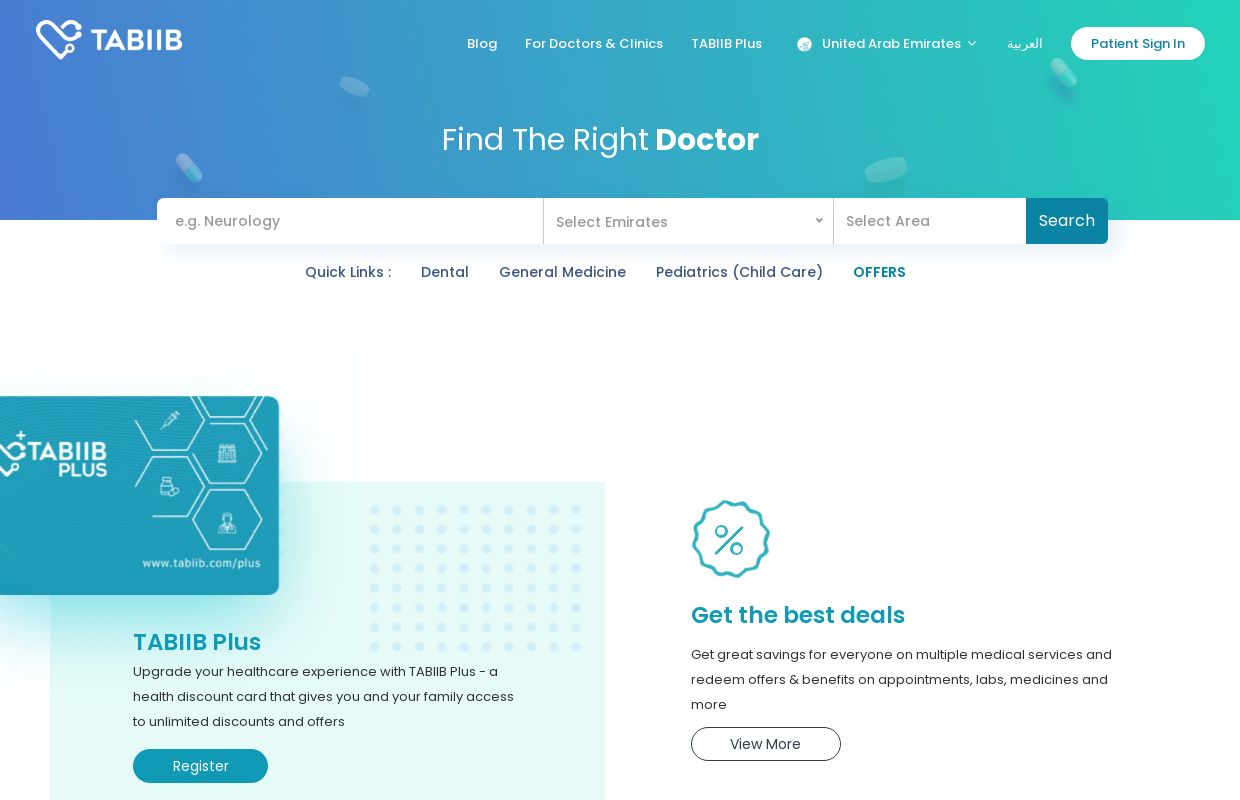 TABIIB | Book Doctors Appointments Online | 24/7 Appointment Booking