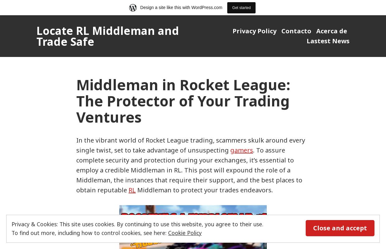 Locate RL Middleman and Trade Safe