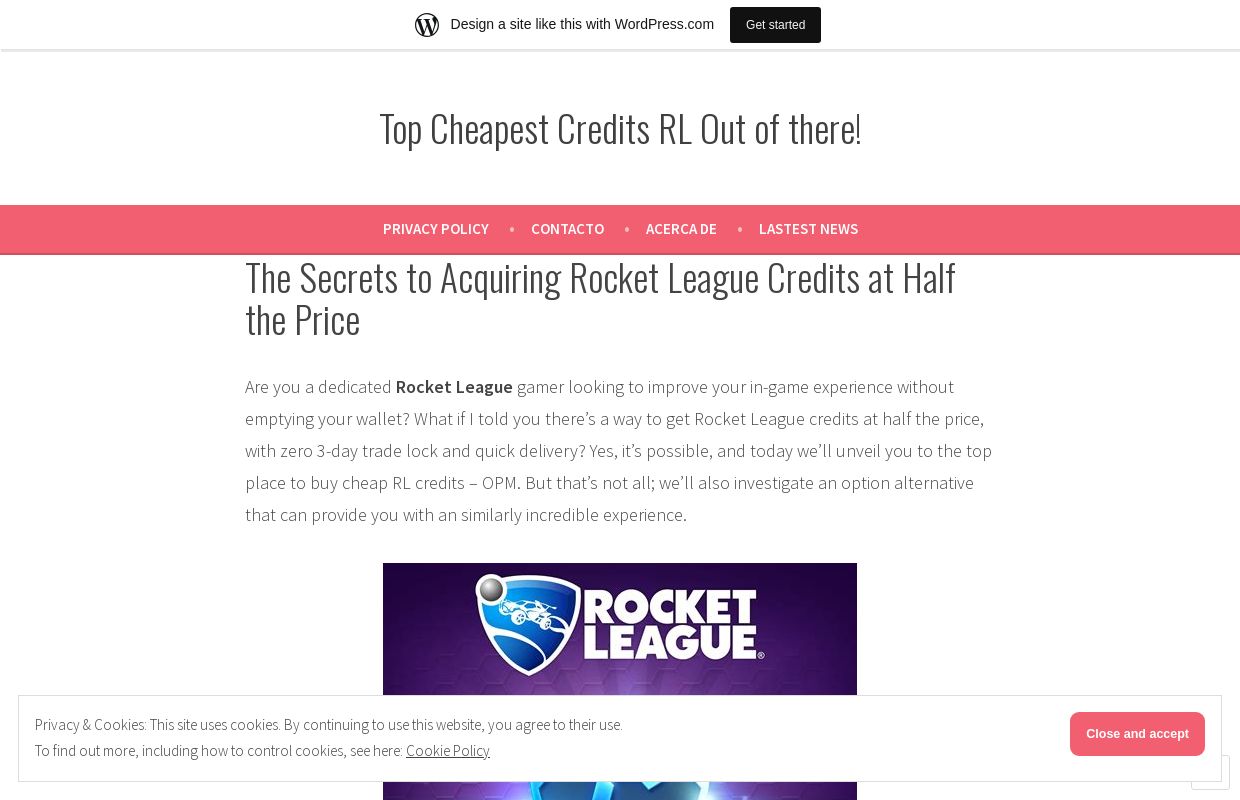 Top Cheapest Credits RL Out of there!