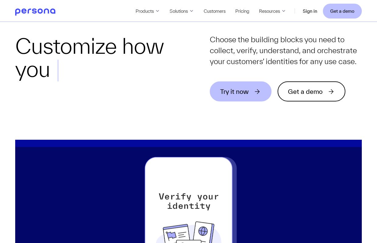 Identity Verification Solutions for Every Business | Persona