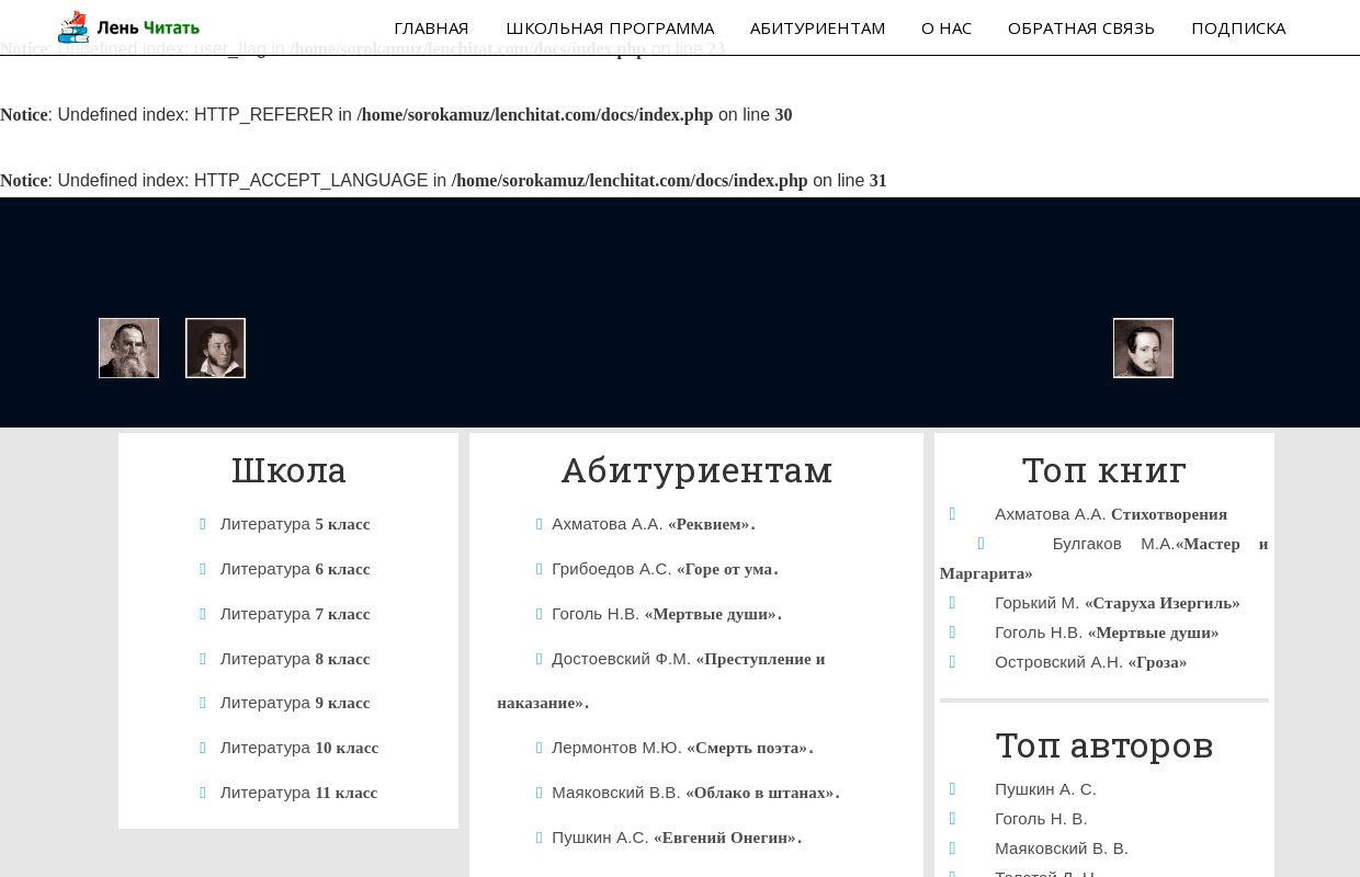 Лень Читать - аудиокниги: школьная литература, книги абитуриентам
