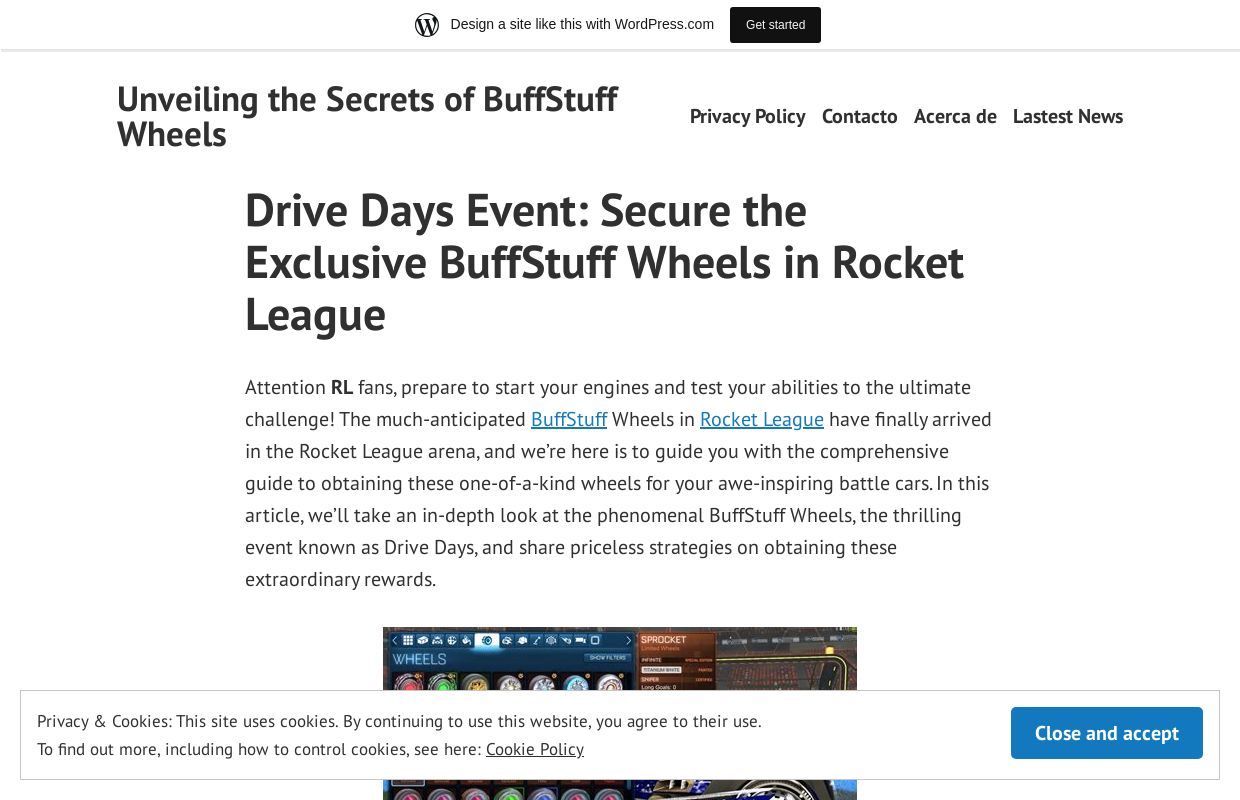 Unveiling the Secrets of BuffStuff Wheels