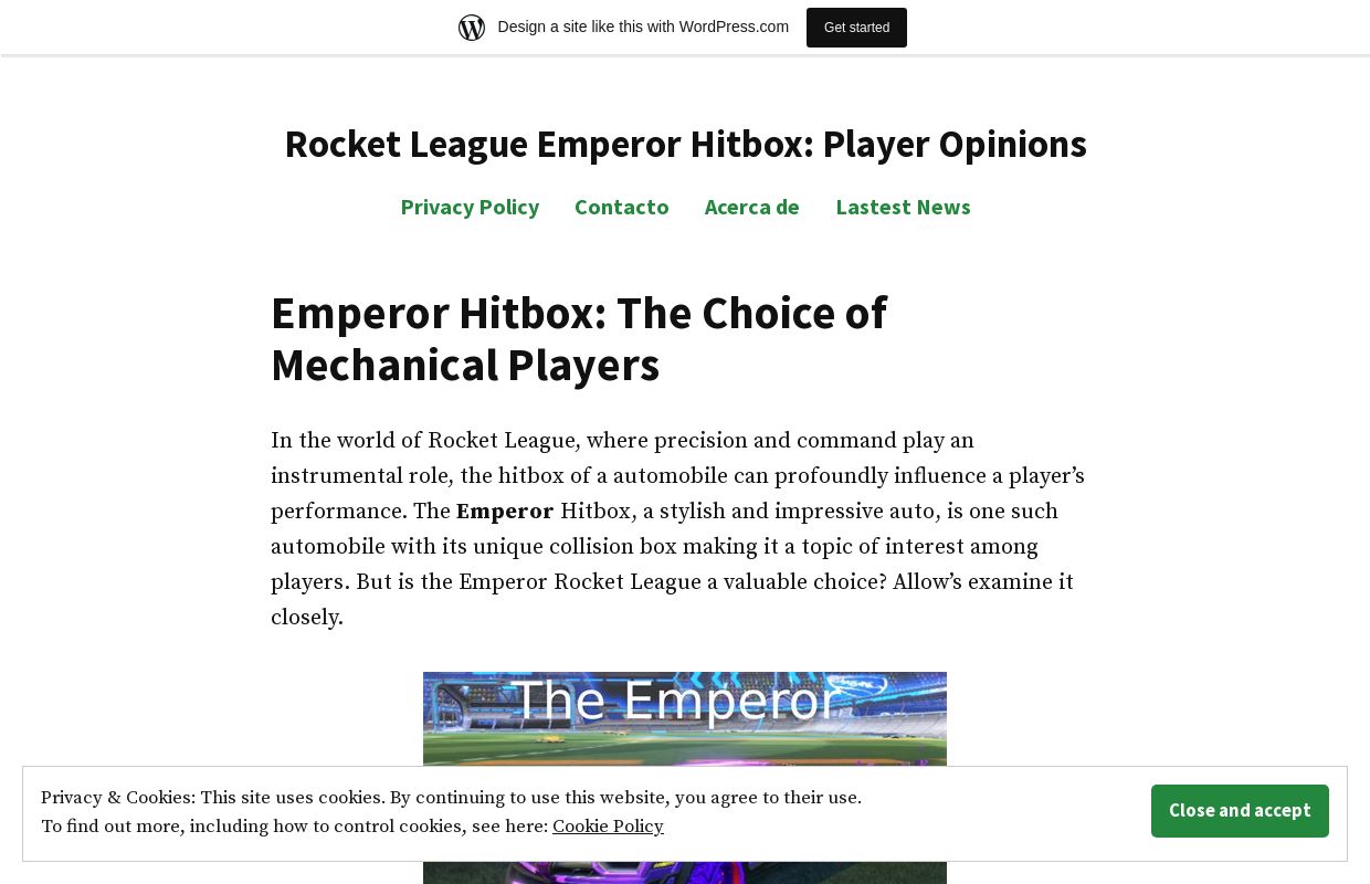 Rocket League Emperor Hitbox: Player Opinions