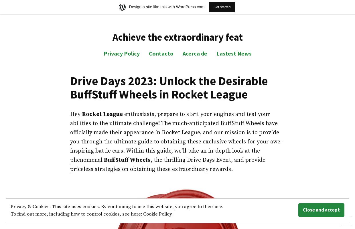 Achieve the extraordinary feat