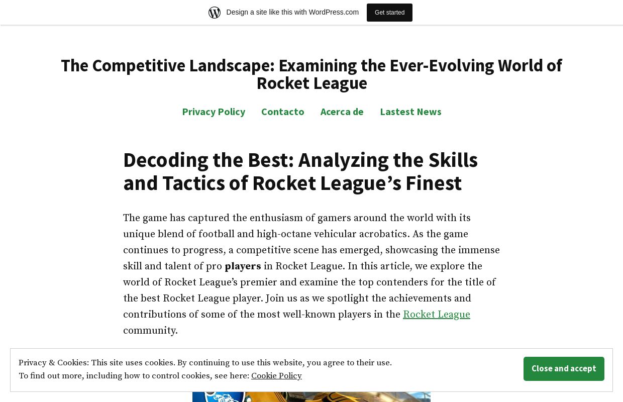 The Competitive Landscape: Examining the Ever-Evolving World of Rocket League