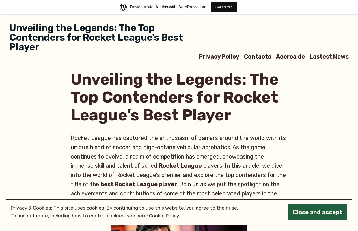 Unveiling the Legends: The Top Contenders for Rocket League's Best Player