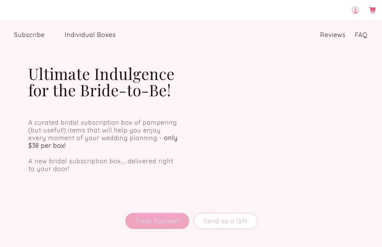 Mrs...At Last!™ Engagement & Wedding Subscription Boxes