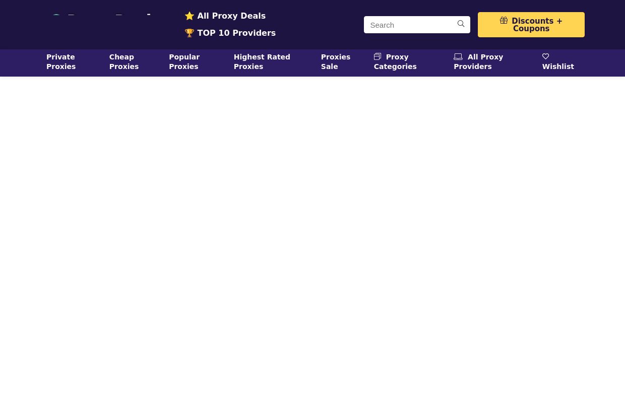 ProxyDeals.com - Private Proxies Deals, Offers, Sales and Discounts