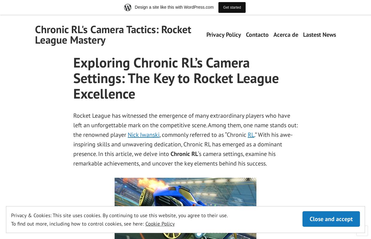 Chronic RL's Camera Tactics: Rocket League Mastery