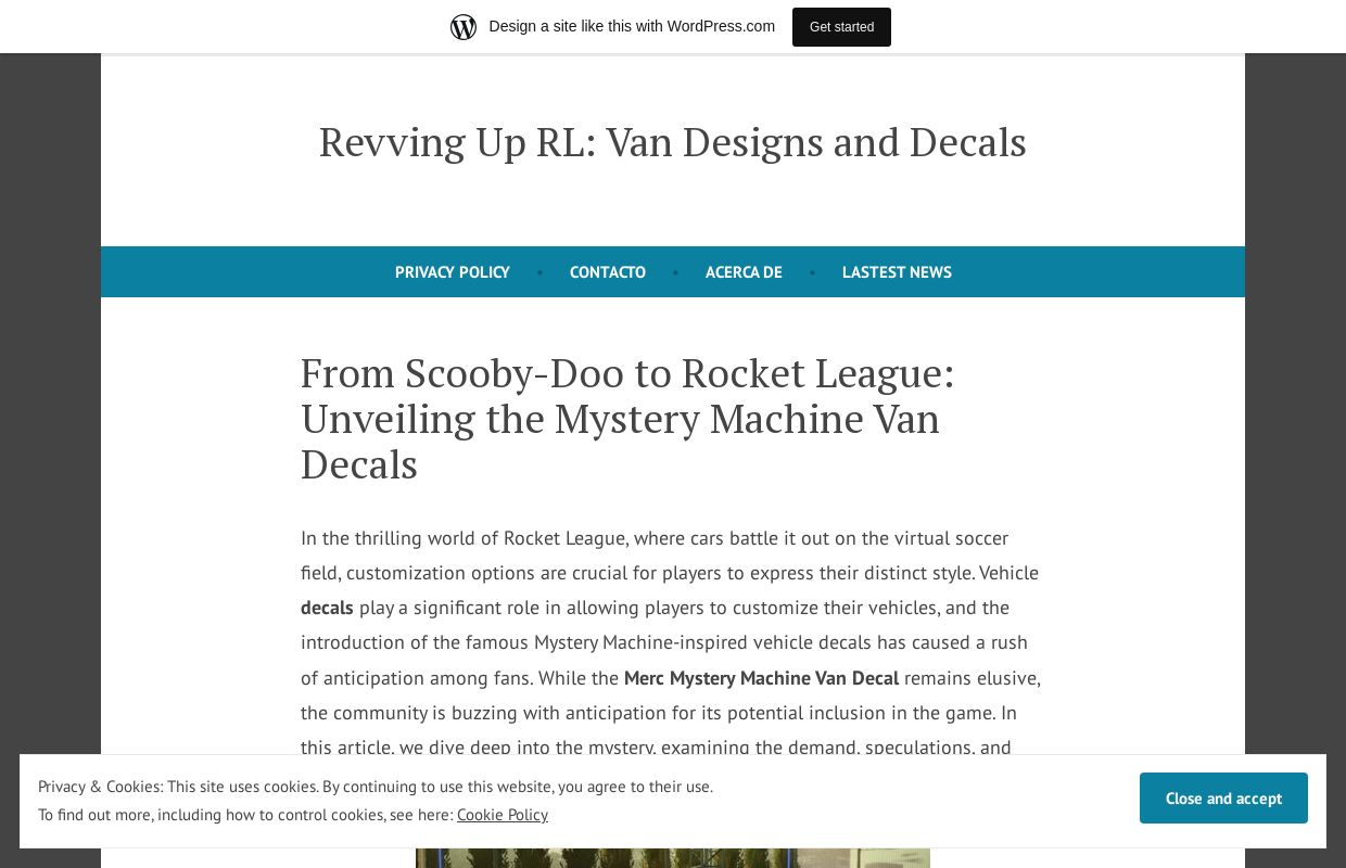 Revving Up RL: Van Designs and Decals