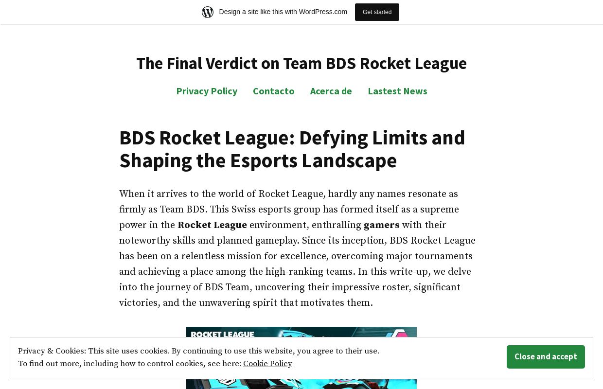 The Final Verdict on Team BDS Rocket League