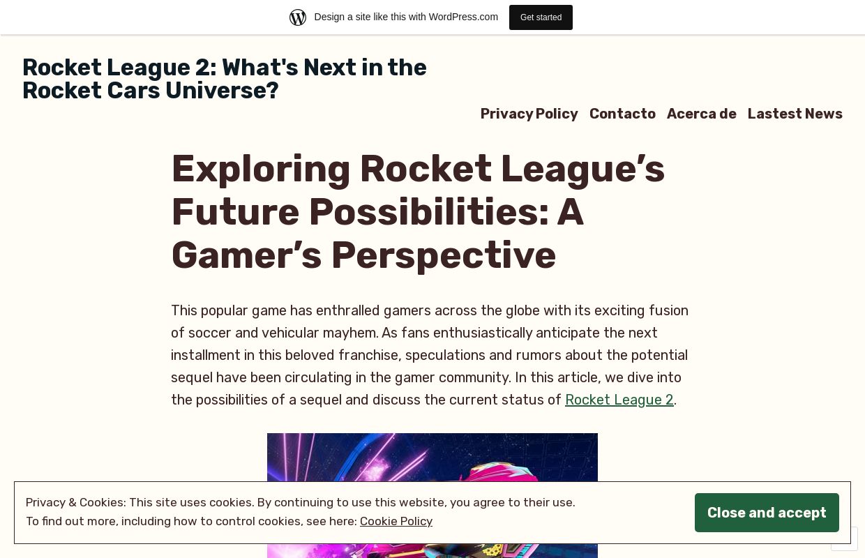 Rocket League 2: What's Next in the Rocket Cars Universe?