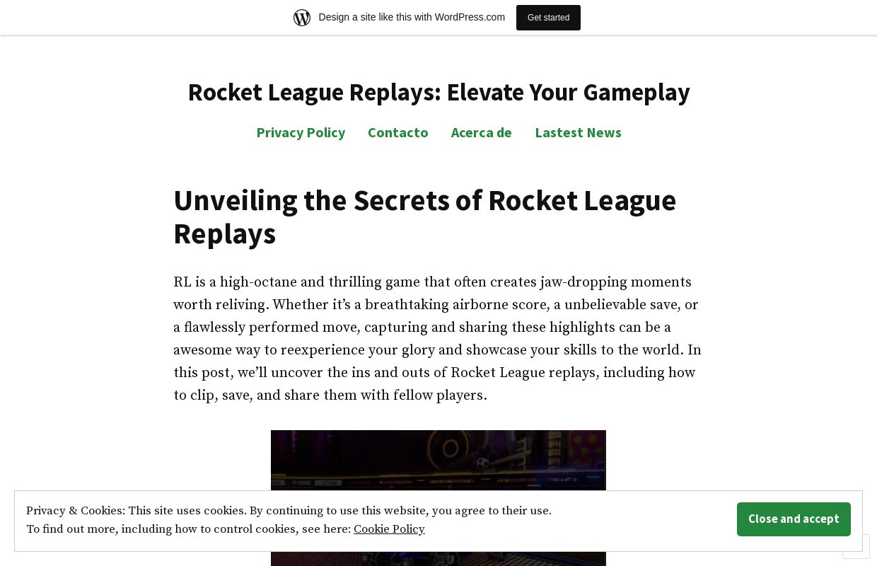 Rocket League Replays: Elevate Your Gameplay