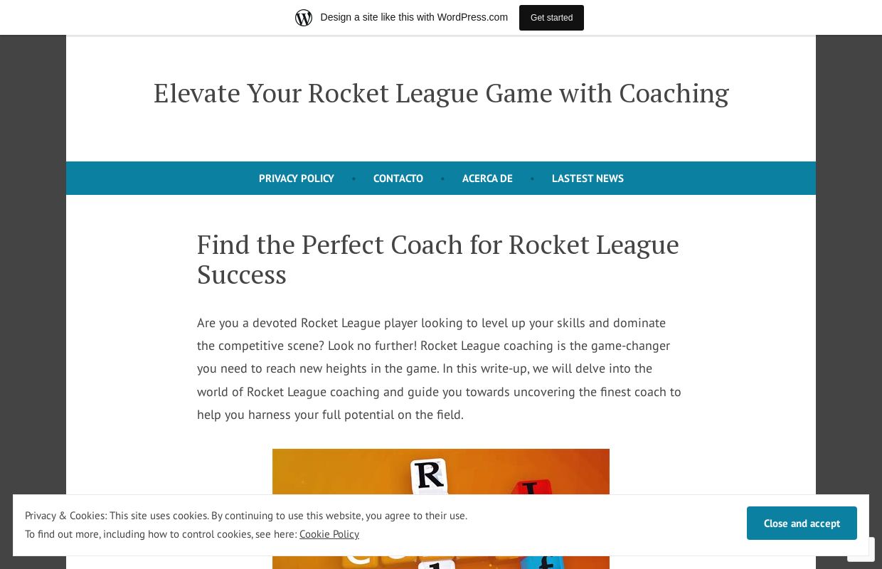 Elevate Your Rocket League Game with Coaching
