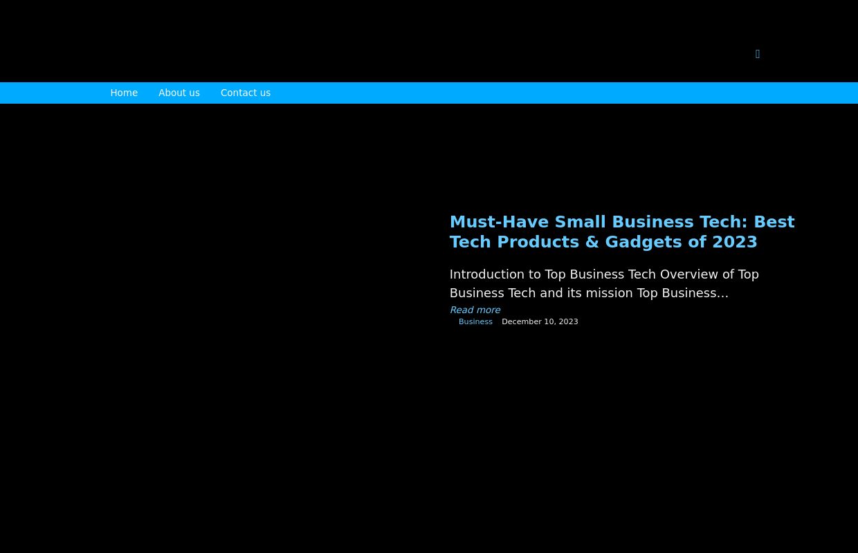 Home - TECH BIZ