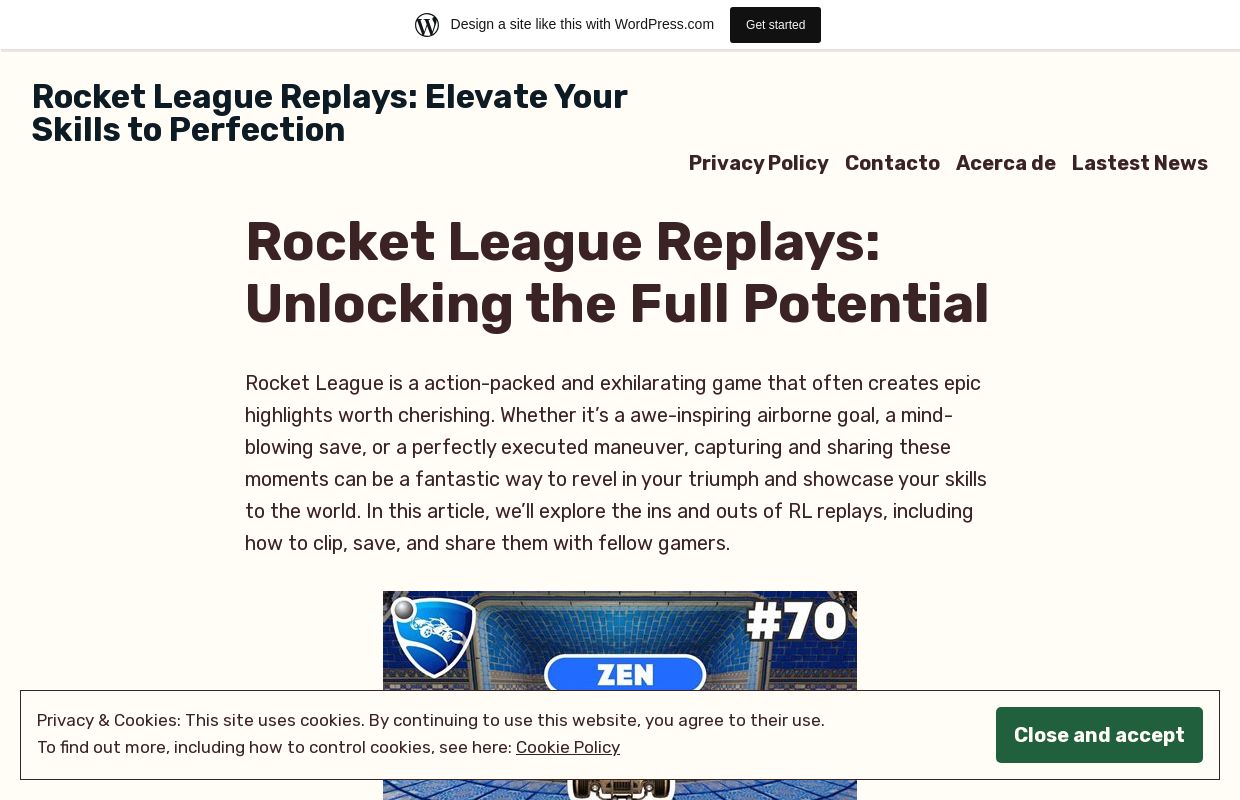 Rocket League Replays: Elevate Your Skills to Perfection