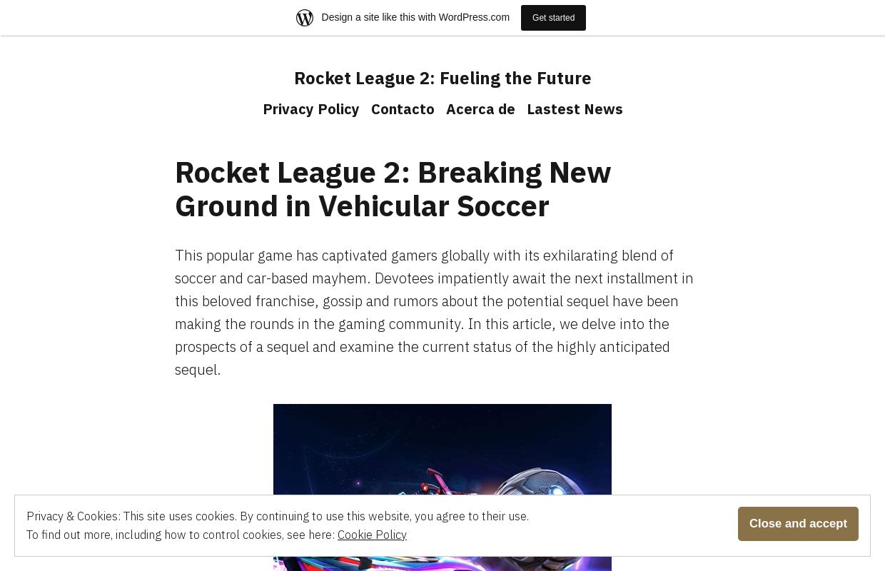 Rocket League 2: Fueling the Future