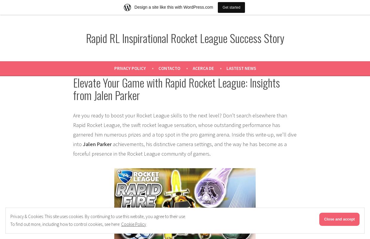 Rapid RL Inspirational Rocket League Success Story