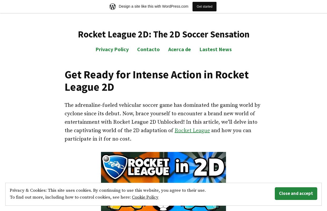 Rocket League 2D: The 2D Soccer Sensation