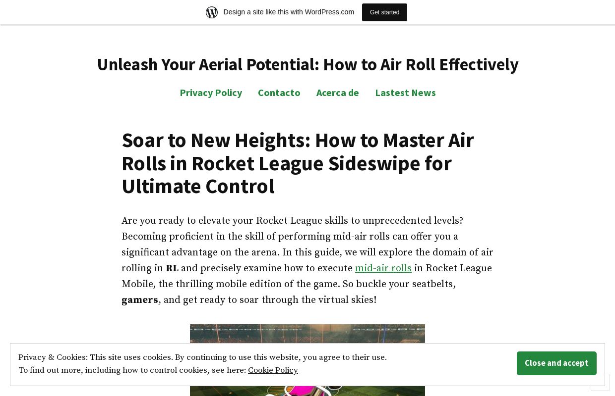 Unleash Your Aerial Potential: How to Air Roll Effectively
