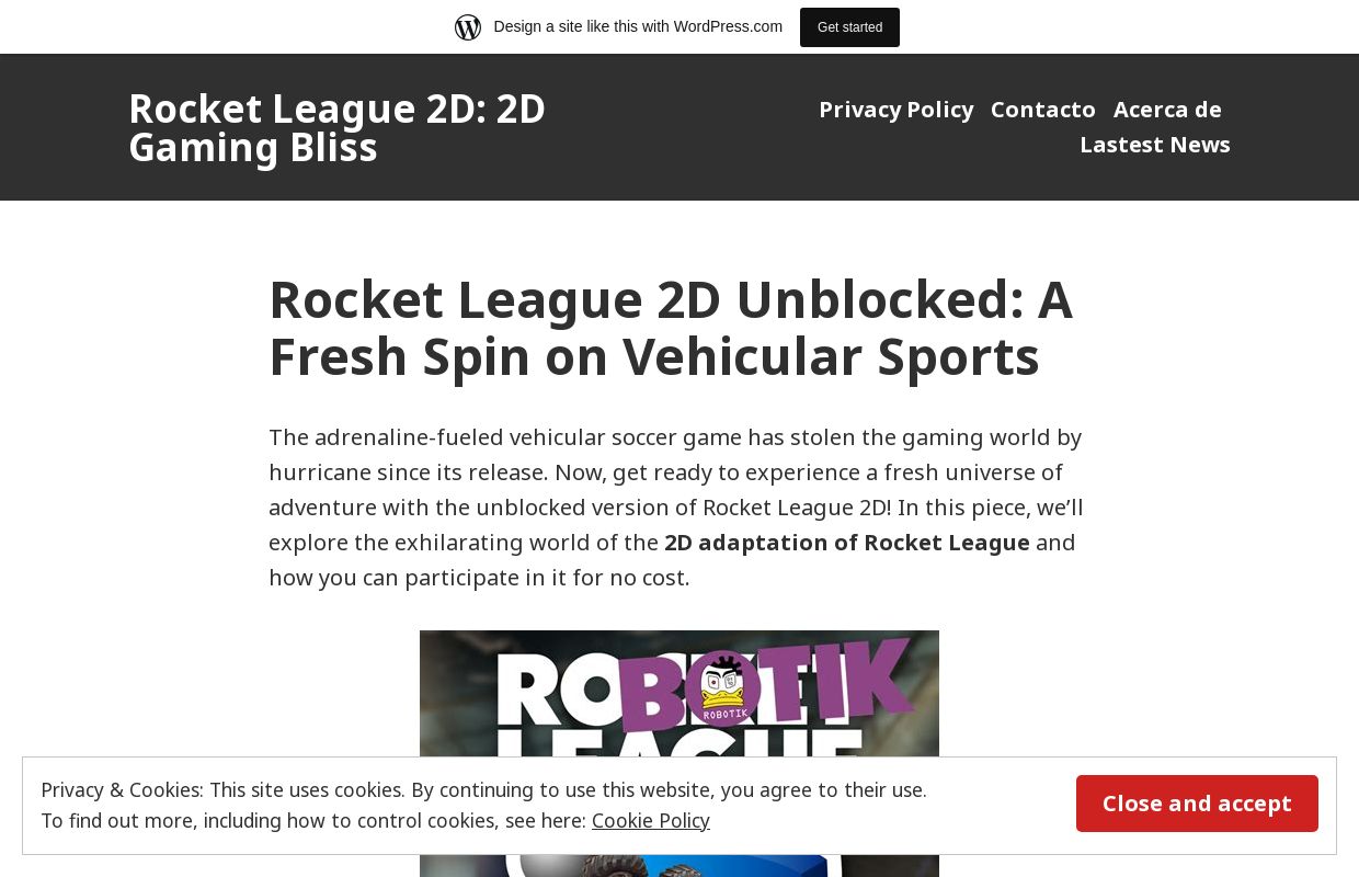 Rocket League 2D: 2D Gaming Bliss