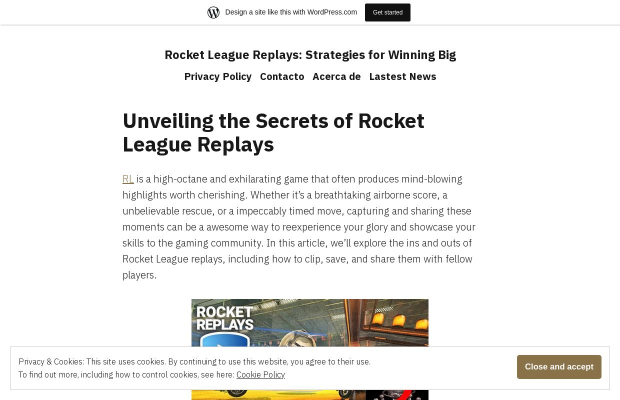 Rocket League Replays: Strategies for Winning Big