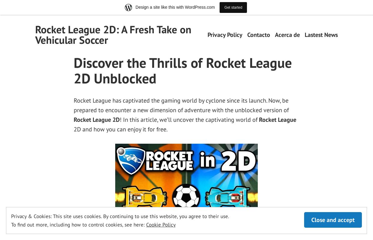 Rocket League 2D: A Fresh Take on Vehicular Soccer
