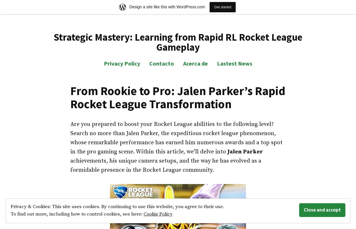 Strategic Mastery: Learning from Rapid RL Rocket League Gameplay
