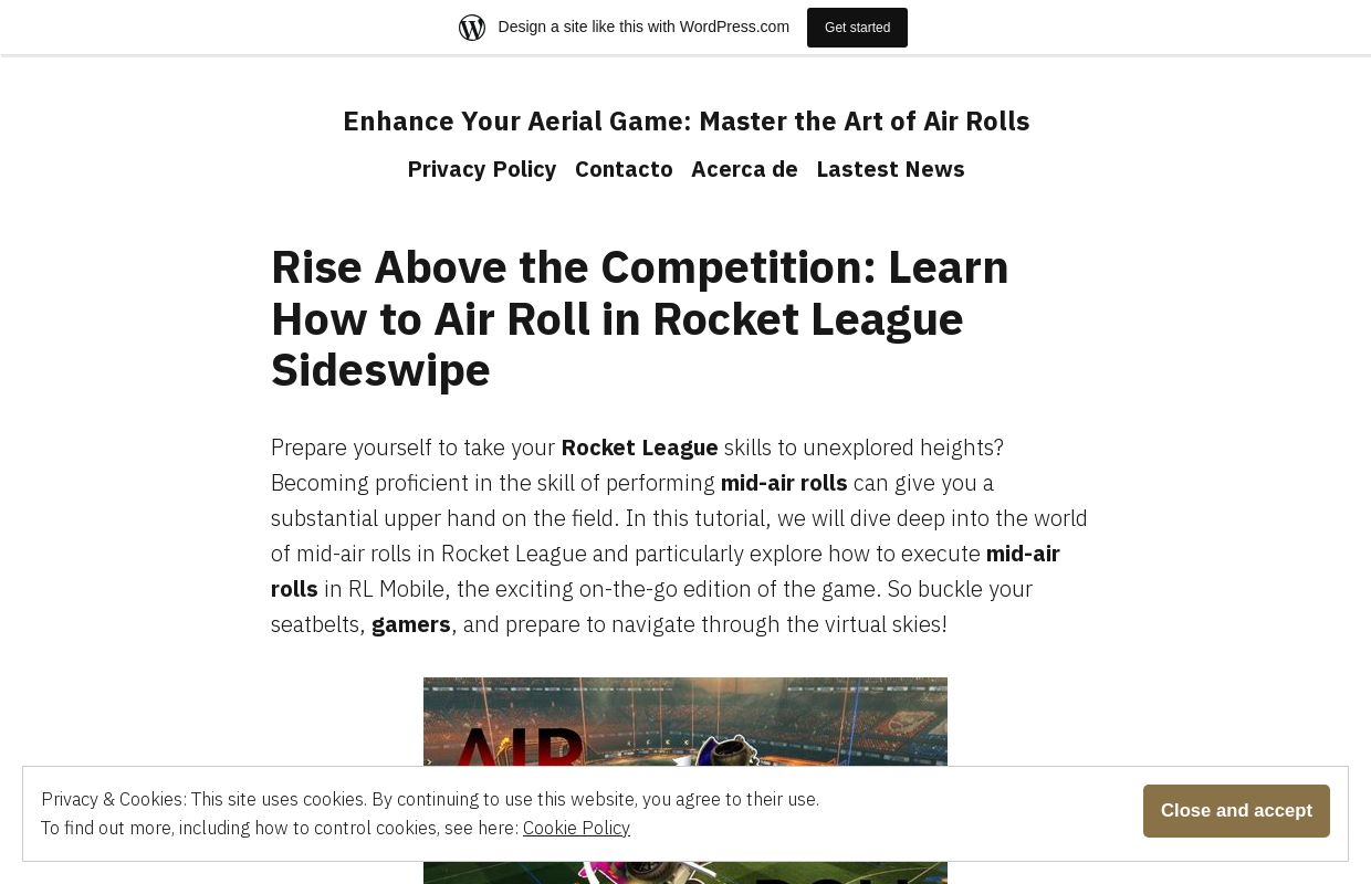 Enhance Your Aerial Game: Master the Art of Air Rolls