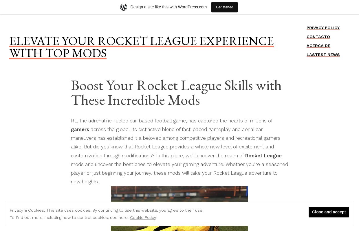 Elevate Your Rocket League Experience with Top Mods