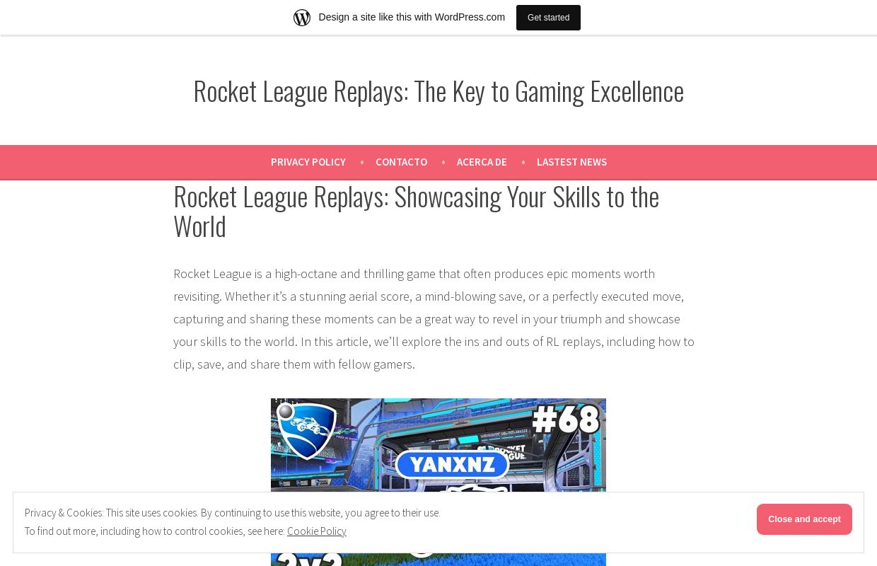 Rocket League Replays: The Key to Gaming Excellence