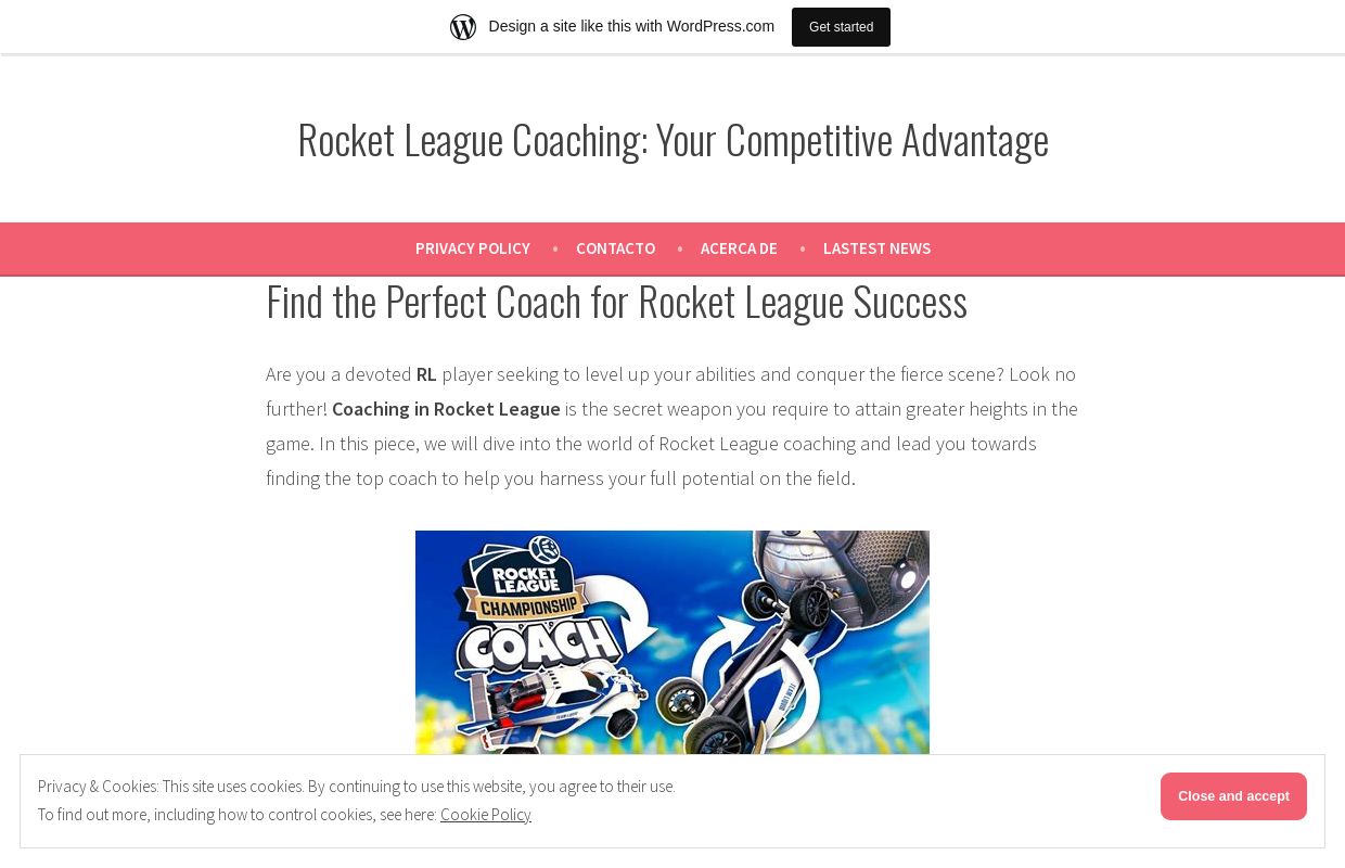 Rocket League Coaching: Your Competitive Advantage