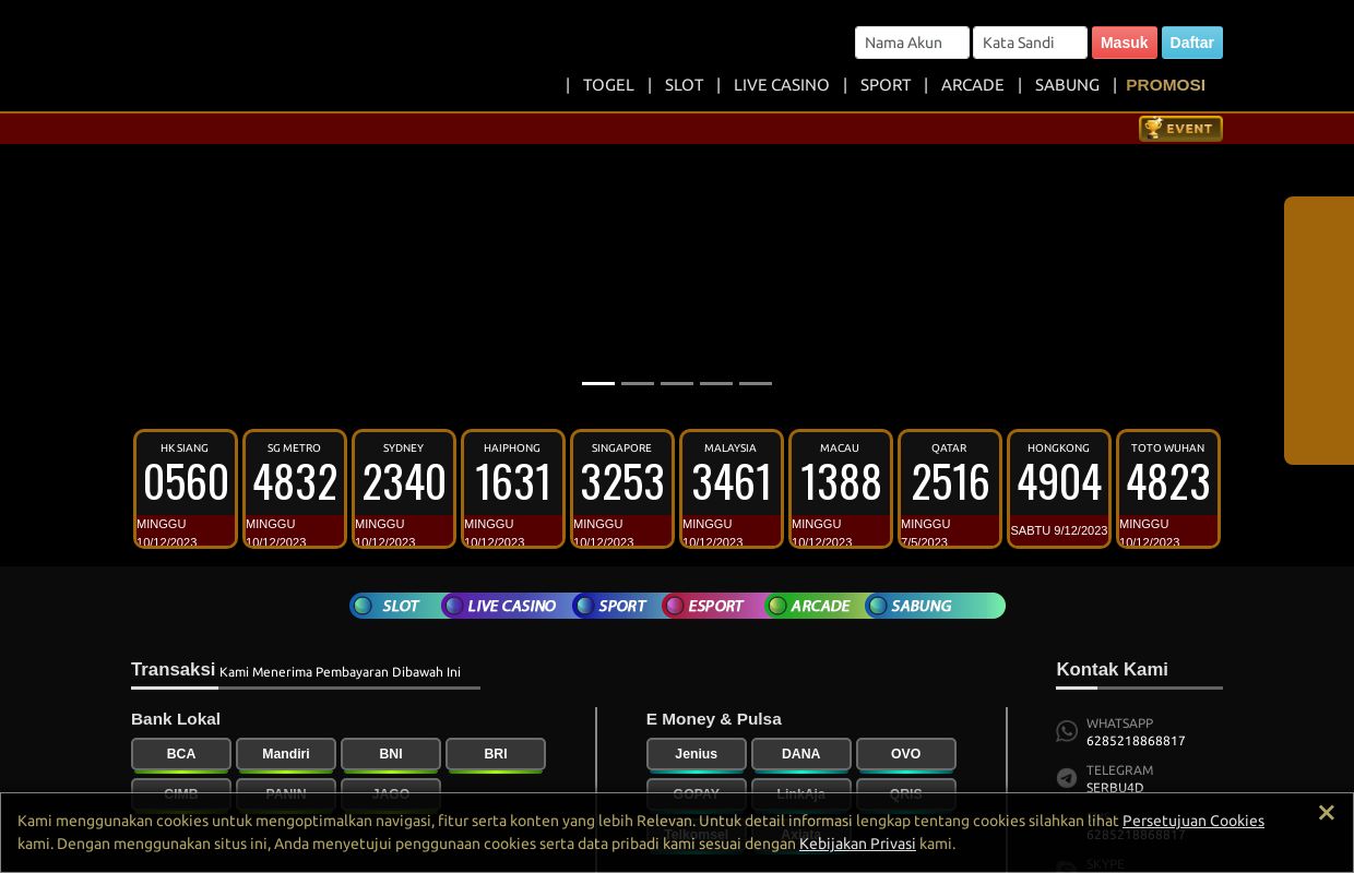 SERBU4D: Situs Games Resmi Agen Login Serbu4d Terpercaya