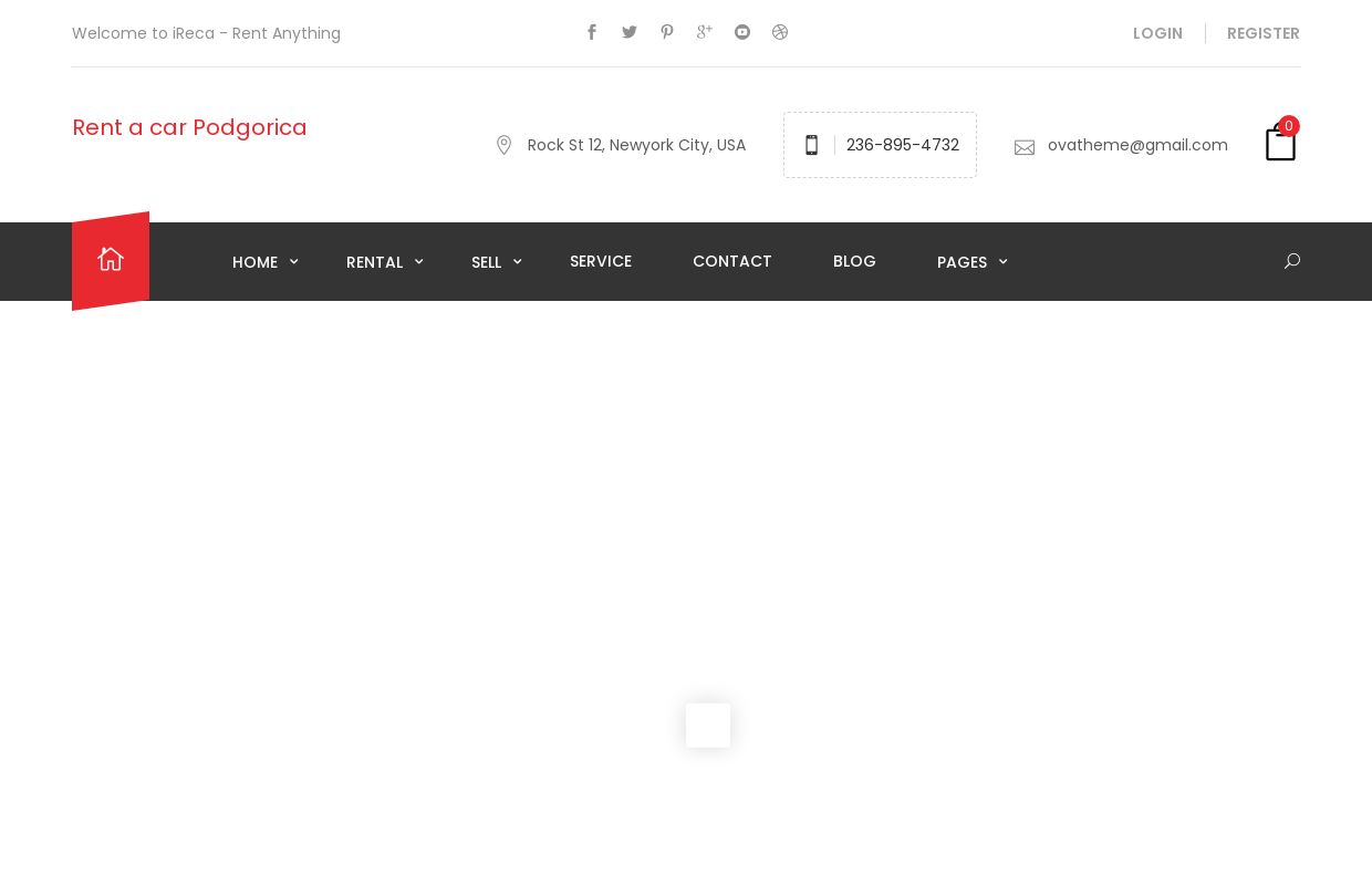 Rent A Car Podgorica - Podgorica Airport Car Rental