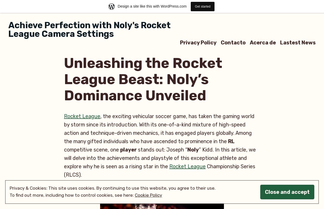 Achieve Perfection with Noly's Rocket League Camera Settings
