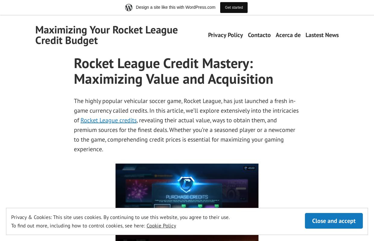 Maximizing Your Rocket League Credit Budget