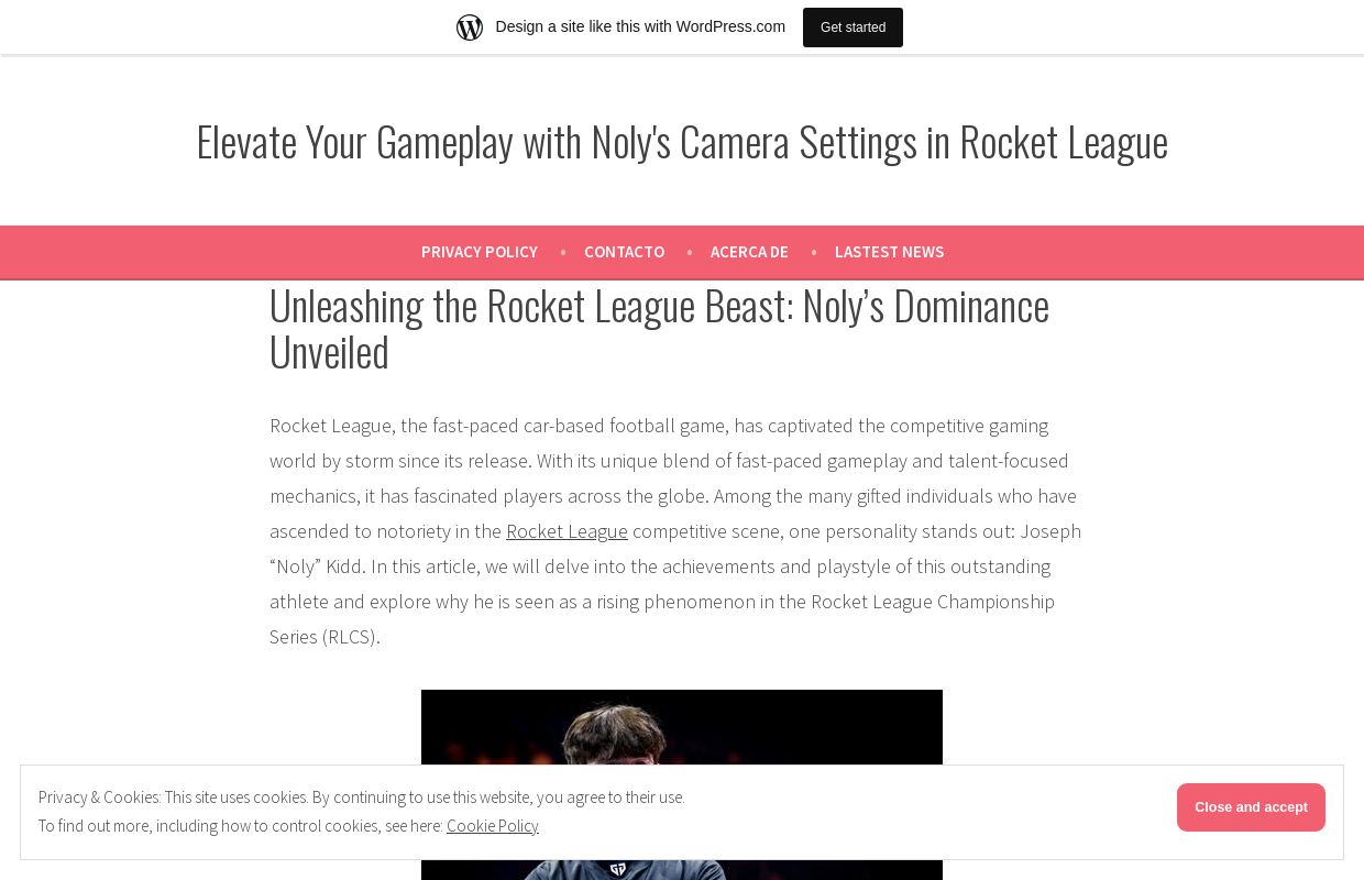 Elevate Your Gameplay with Noly's Camera Settings in Rocket League