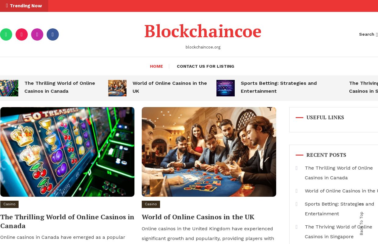 Blockchaincoe - blockchaincoe.org