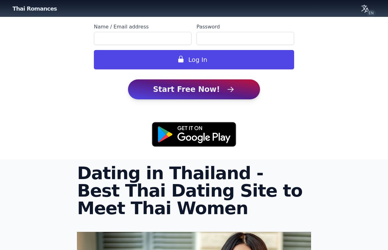 Dating in Thailand - Best Thai Dating Site to Meet Thai Women