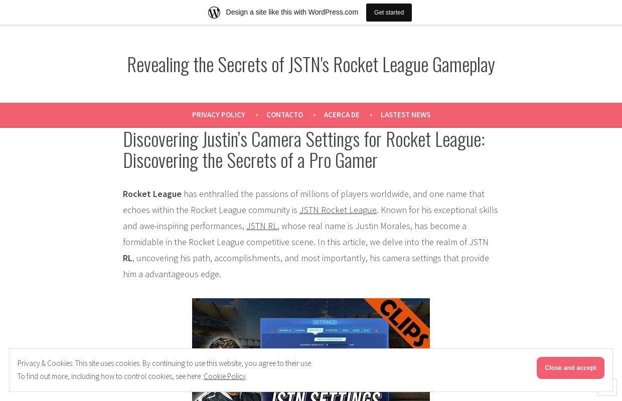 Revealing the Secrets of JSTN's Rocket League Gameplay