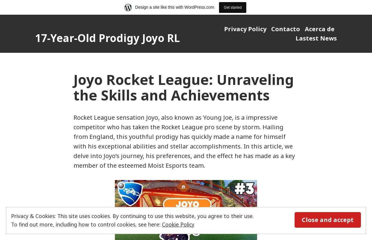 17-Year-Old Prodigy Joyo RL