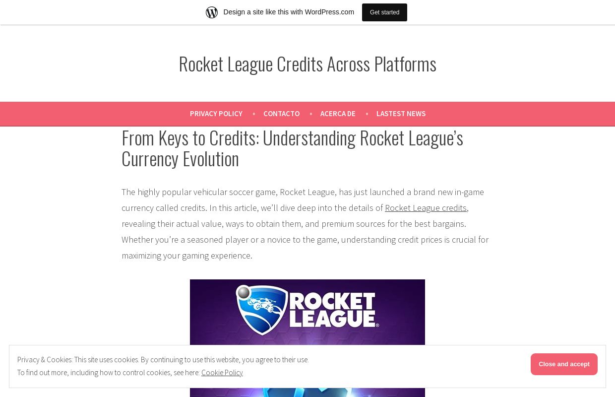 Rocket League Credits Across Platforms