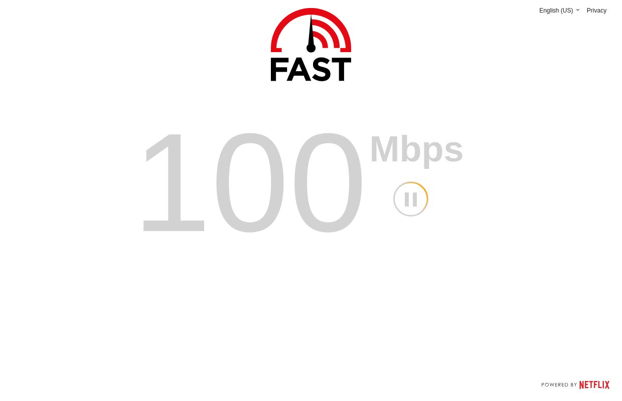 Internet Speed Test | Fast.com