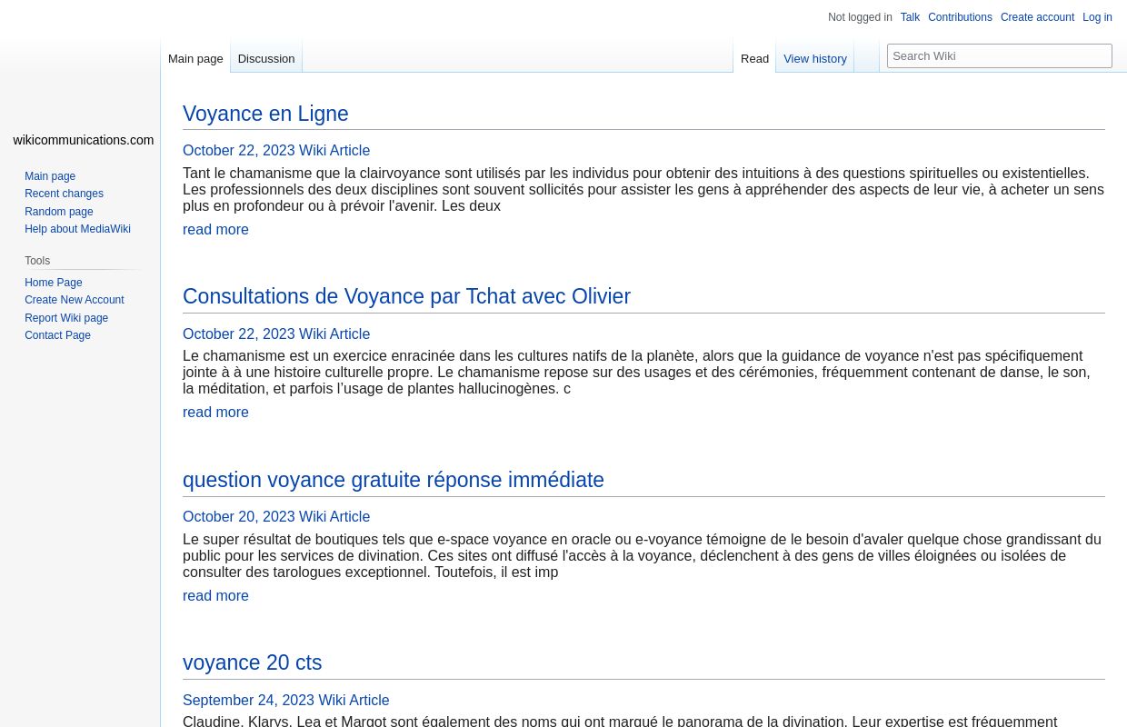 Voyance en Ligne - homepage